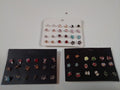 30 Pairs Hypoallergenic Stud Earrings Set – Stainless Steel Posts, Sensitive Ears, Teens & Women