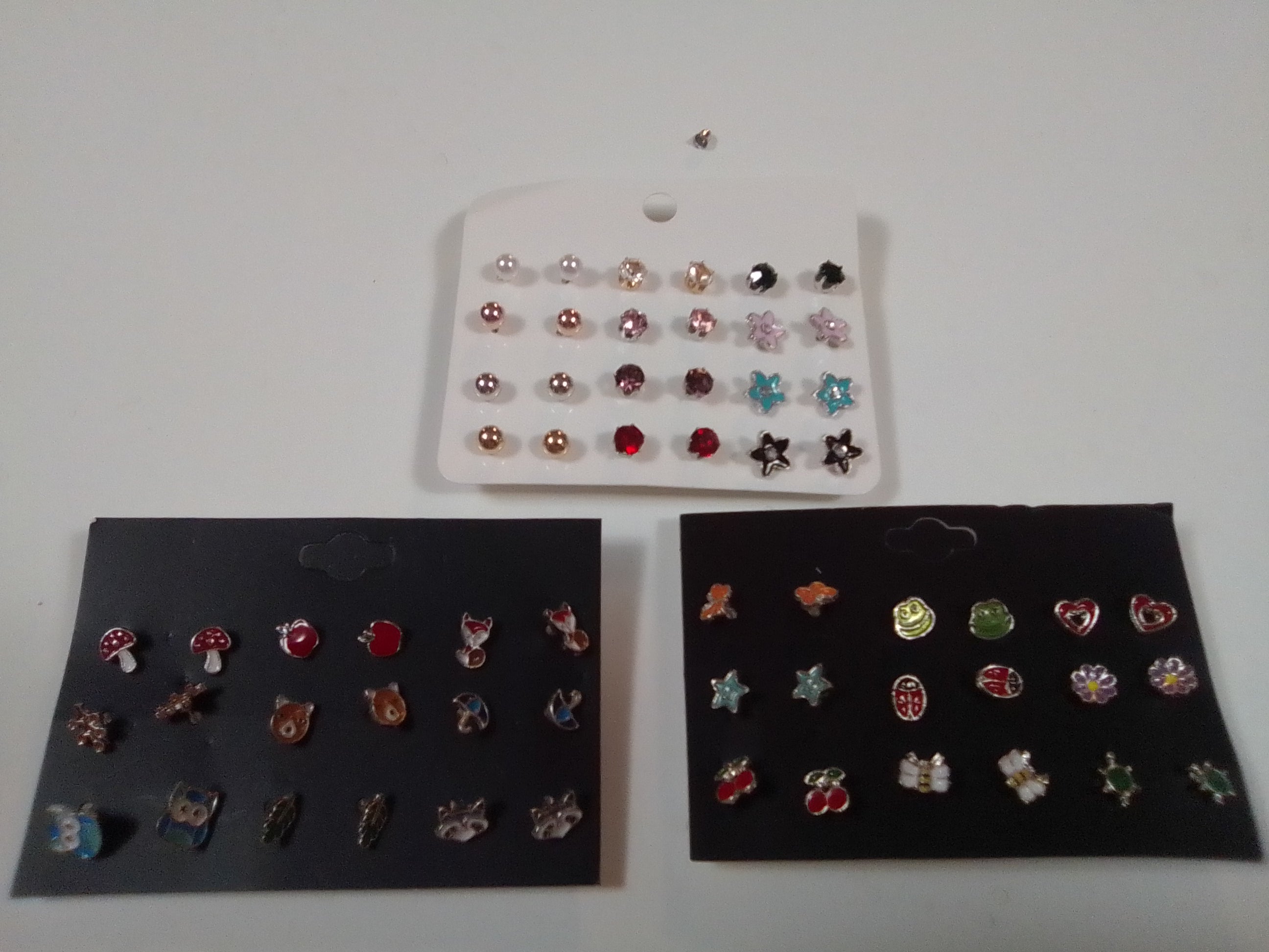 30 Pairs Hypoallergenic Stud Earrings Set – Stainless Steel Posts, Sensitive Ears, Teens & Women