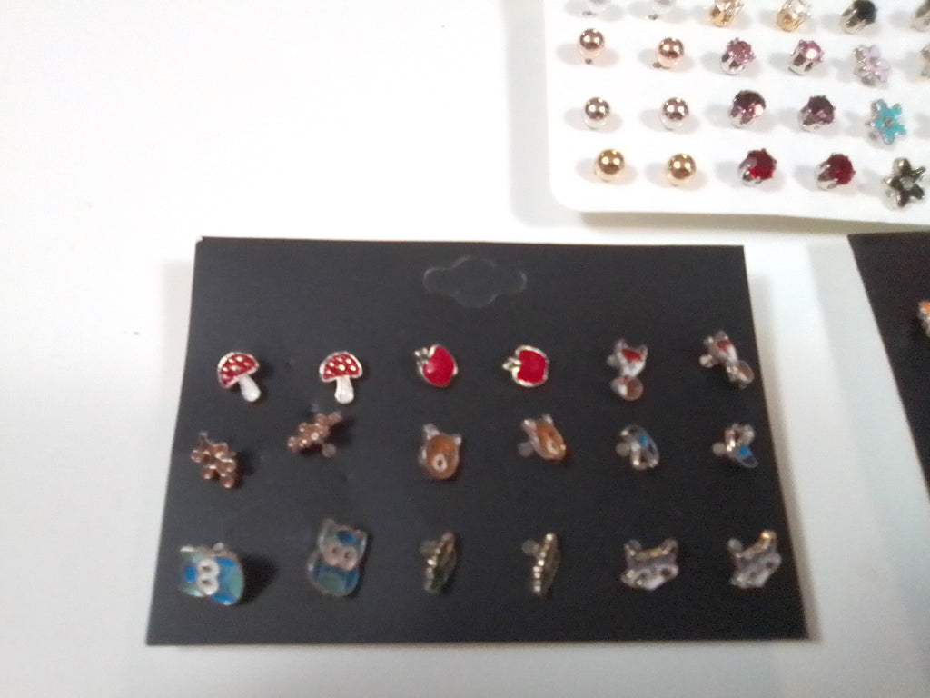 30 Pairs Hypoallergenic Stud Earrings Set – Stainless Steel Posts, Sensitive Ears, Teens & Women