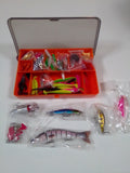193-Piece Freshwater Fishing Kit – Lures, Hooks, Sinkers & Carry Case