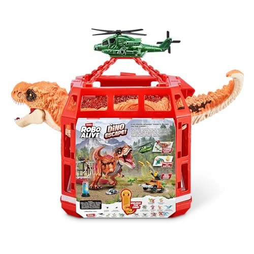 Robo Alive Dino Escape Series 1 by ZURU Battery-Powered Robotic Light up Child Toy