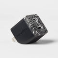 Dual Port USB-C and USB-a 25W Wall Charger - Heyday™ Black Agate: Charge Indicator Light