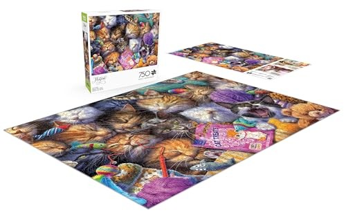750 Piece Jigsaw Puzzle for Adults - Challenging Puzzle Perfect for Game Nights - Finished Size Is 24.00 X 18.