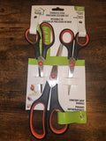 3 Pieces Ideal Home Stainless Steel Precision Scissors Set- 3 Pieces