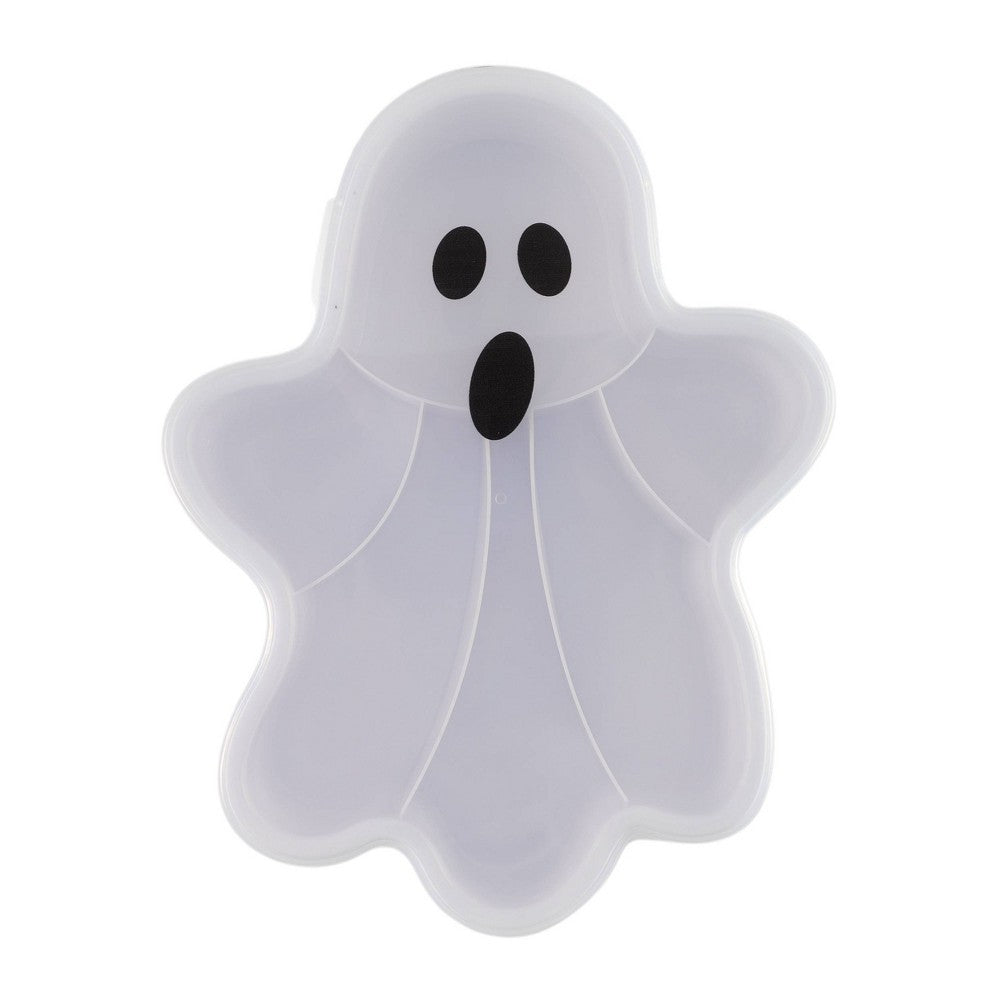 Cook with Color Figural Ghost Halloween Snackle Box Food Storage Container