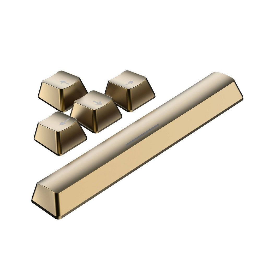 North Key Pack Gold Metallic: PVC Computer Keyboard & Mouse Accessories