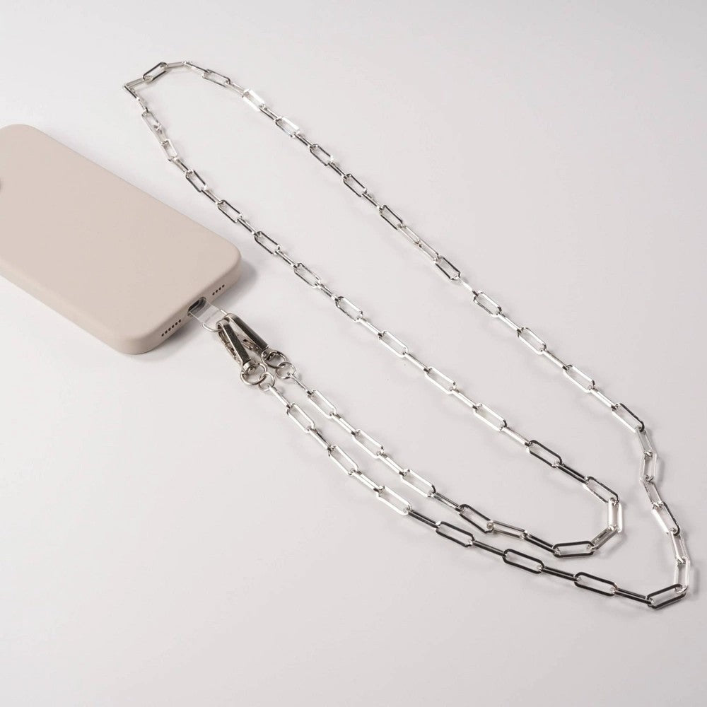 Hello Lux Paper Clip Chain Phone Crossbody Strap