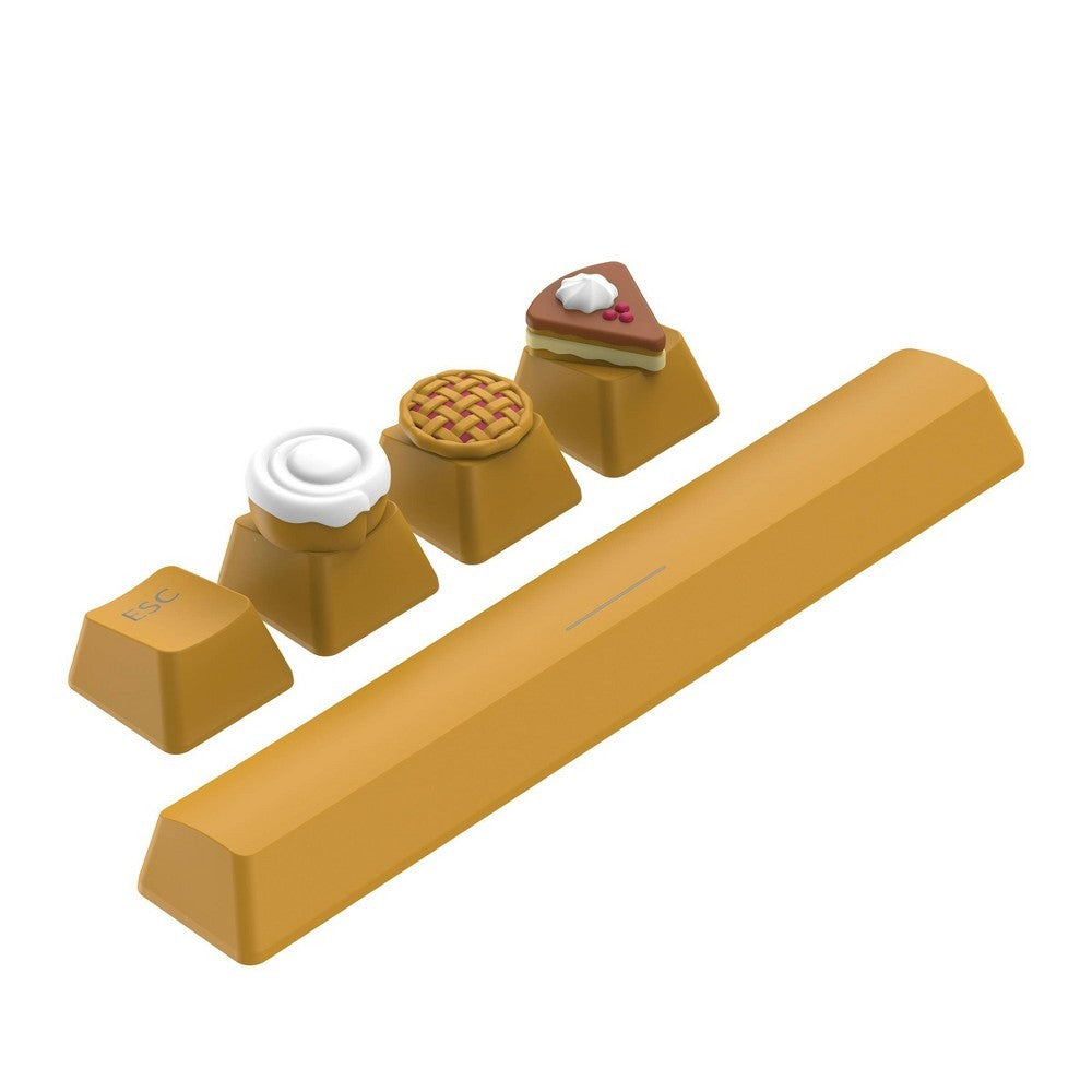North Key Pack Dessert: Multicolored Flexible PVC & ABS Keyboard Accessories