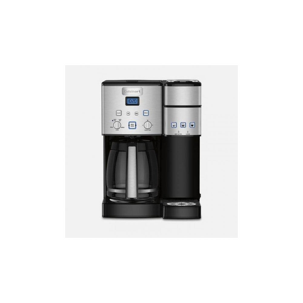 Cuisinart Coffee Center 12 Cup Coffeemaker And Single-Serve Brewer Stainless Steel