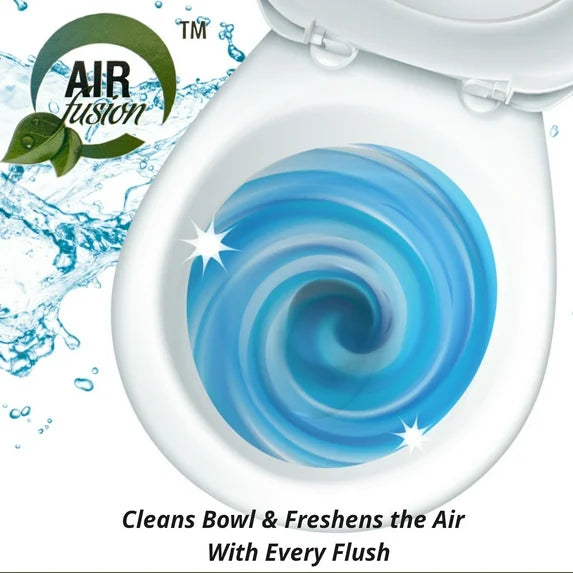 Air Fusion Fresh Linen Bowl Cleaner and Air Freshener 4PK