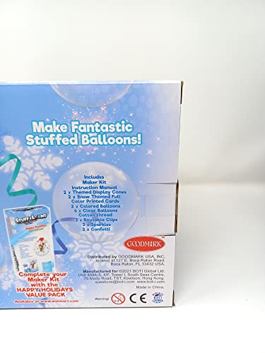 StuffALoons Holiday Snowglobe Maker Kit Value Set