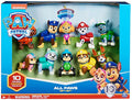 PAW Patrol All Paws on Deck 10 Collectible Toy Figures Gift Pack for Kids Ages 3+ Package is slightly damaged.