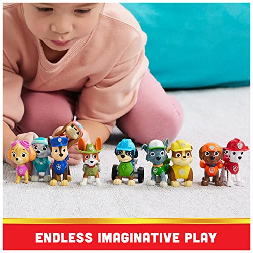 PAW Patrol All Paws on Deck 10 Collectible Toy Figures Gift Pack for Kids Ages 3+ Package is slightly damaged.