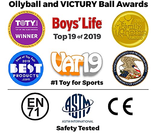 Ollyball - the Ultimate Indoor Kickball for Kids and Parents! Kick It.