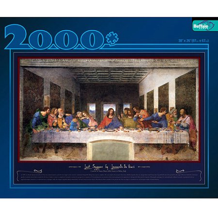 Buffalo Games 2000 Piece Jigsaw Puzzle the Last Supper