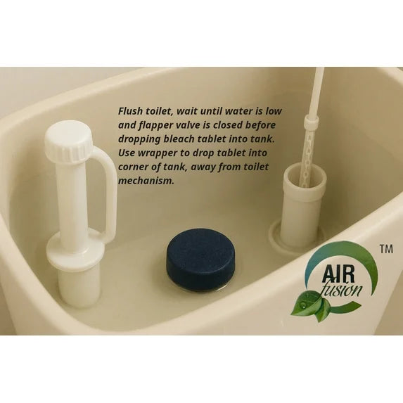 Air Fusion Fresh Linen Bowl Cleaner and Air Freshener 4PK