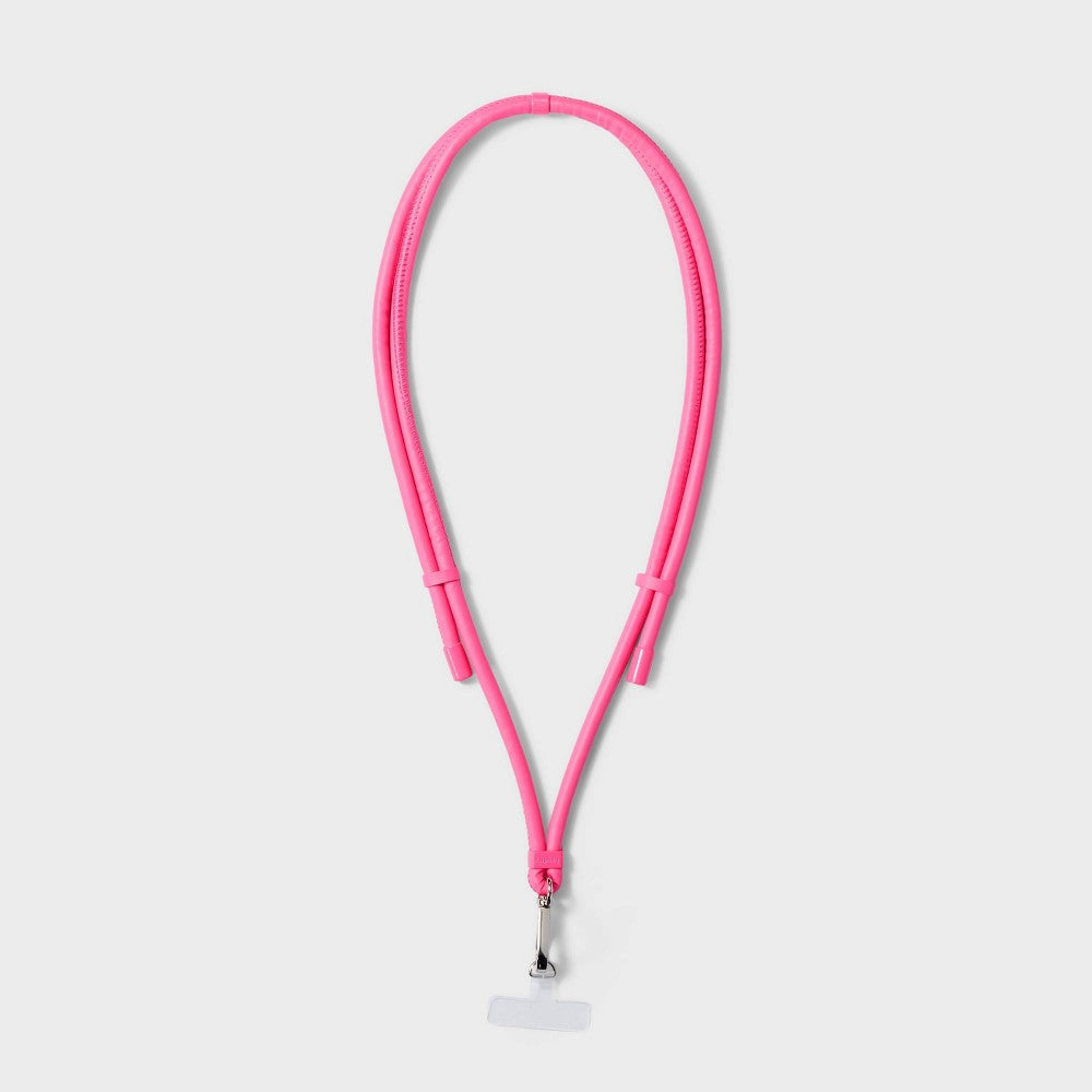 Cell Phone Crossbody Strap with Universal Card to Attach to Any Phone - Heyday™ Hot Pink: Mobile Accessory