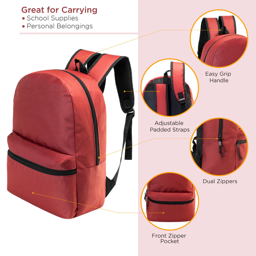 Back to School 17 inch Backpack