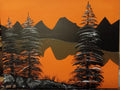 Original Acrylic Painting "Evening Shadows" by Jay – 16x20 Canvas