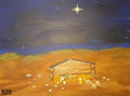 Original Acrylic Painting "First Noel" by Jay – 16x20 Canvas