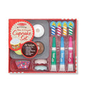 Melissa & Doug Bake and Decorate Wooden Cupcake Play Food Set