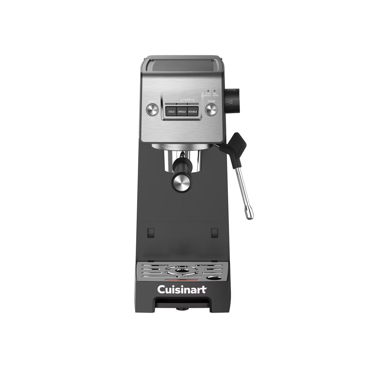 Cuisinart 8-Cup Slim Espresso Machine, Black/Silver