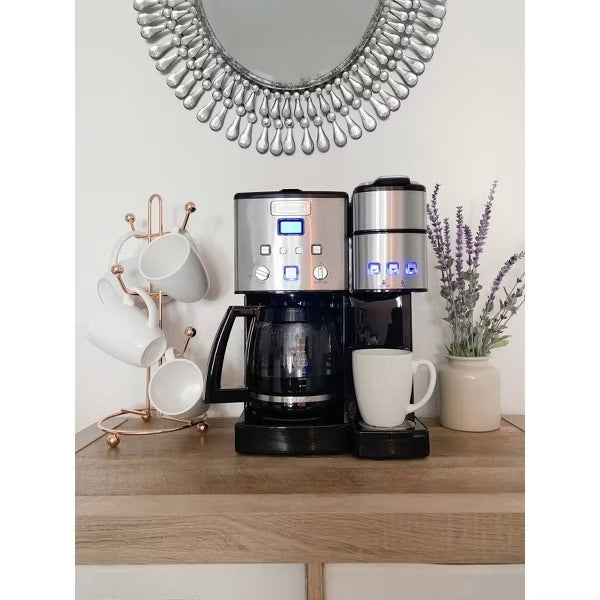 Cuisinart Coffee Center 12 Cup Coffeemaker And Single-Serve Brewer Stainless Steel