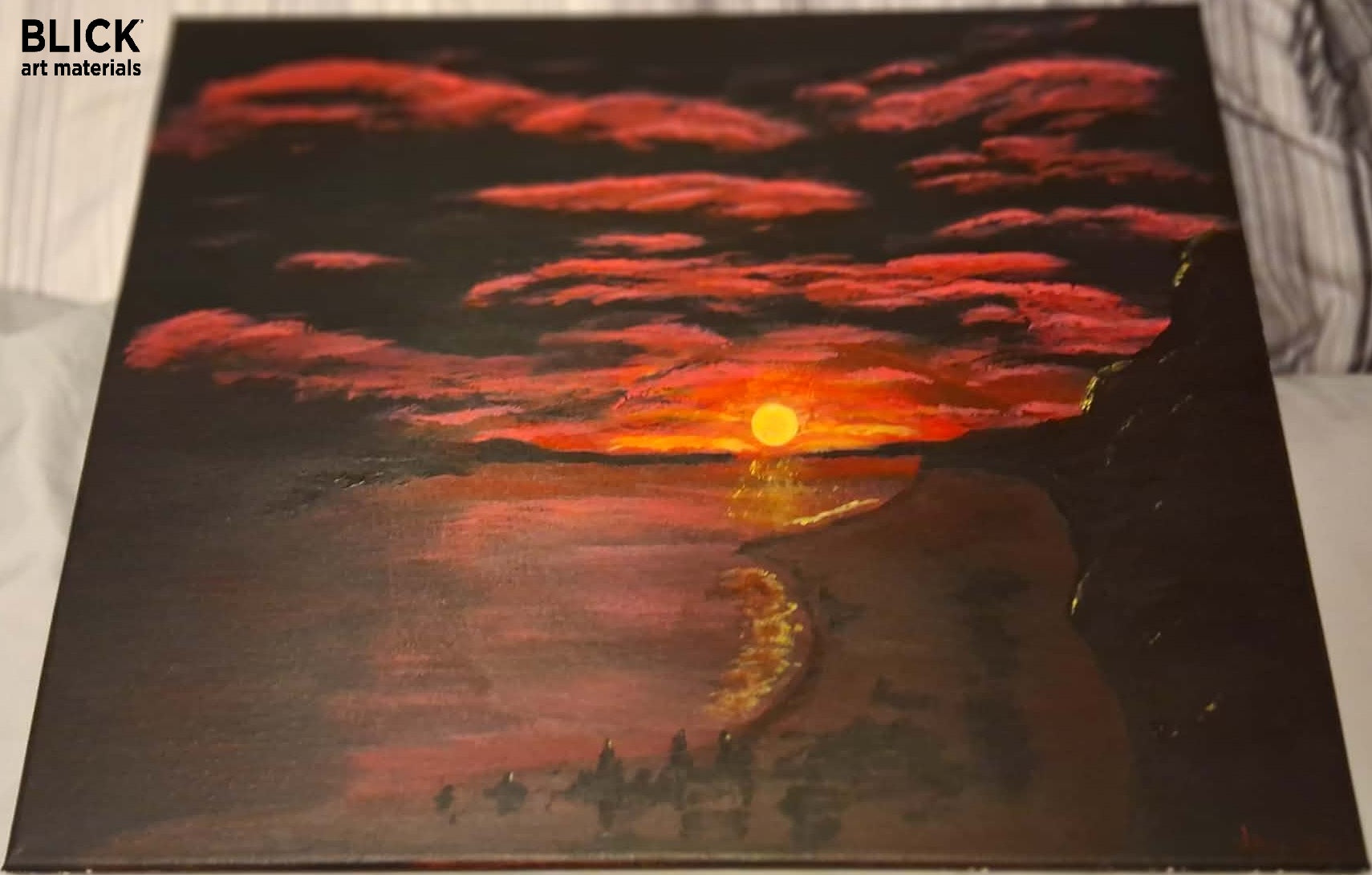 Original acrylic painting by Jay