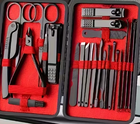 24-Piece Professional Manicure & Pedicure Kit