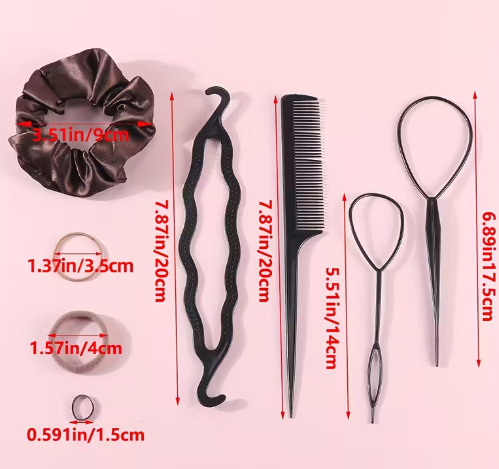 1109-Piece Women's Hair Accessory Set