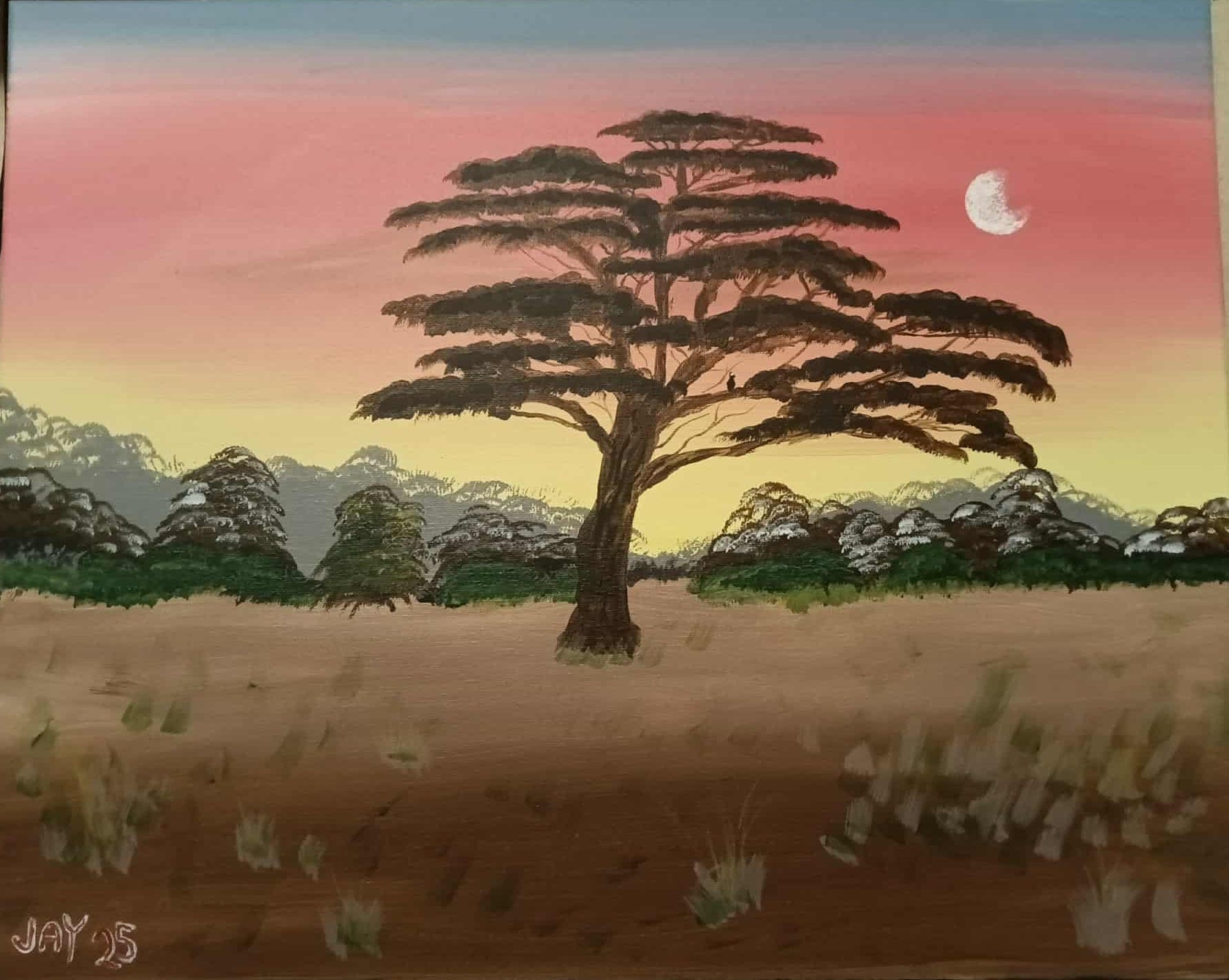 Original Acrylic Painting by Jay