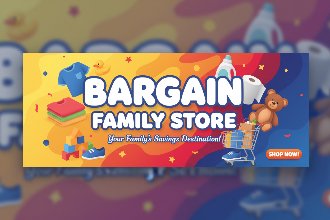 Bargain Family Store Banner