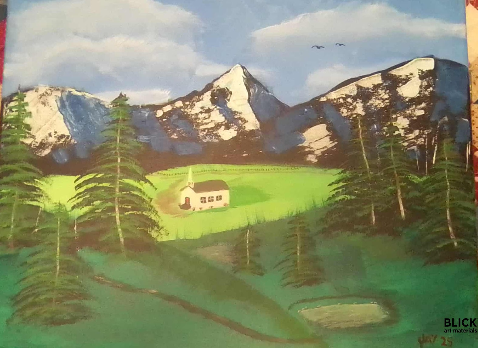 Original Acrylic painting by Jay