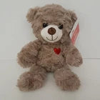 Joyward Teddy Bear Plush, Brown, 7 in