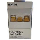 North Key Pack Dessert: Multicolored Flexible PVC & ABS Keyboard Accessories