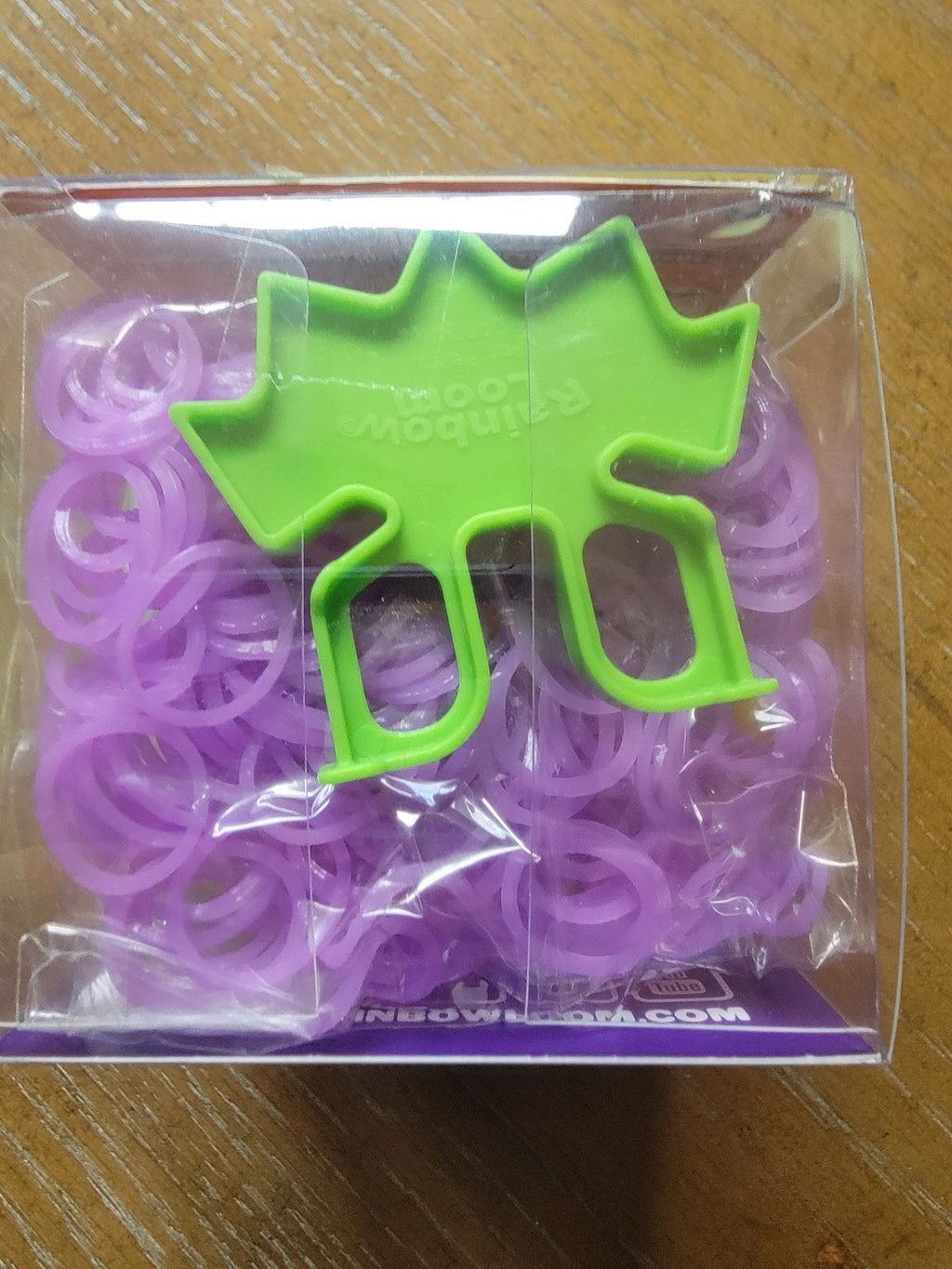 Rainbow Loom Cutie Cube 1302 Pc Glow in the Dark Halloween Colors Bat Loom