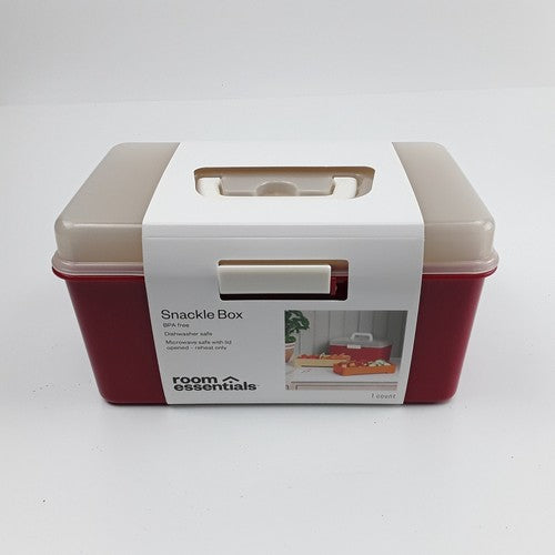 Room Essentials Large Snackle Box Warm Divided Trays BPA-free Microwave Safe