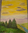 Original Acrylic Painting "Spring in the Smokies" by Jay – 16x20 Canvas
